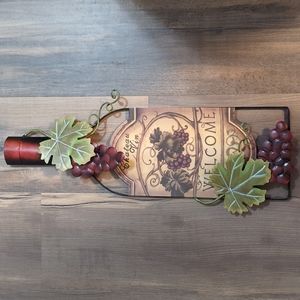 Metal Wine Sign